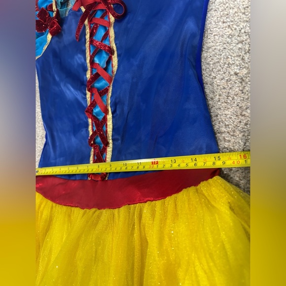 Disney Princess Snow White Halloween Costume Junior Size Size Medium 7-9 - Picture 8 of 11
